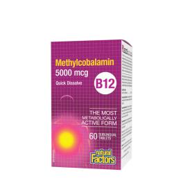   Natural Factors B12 Methylcobalamin 5,000 mcg (60 Comprimate)