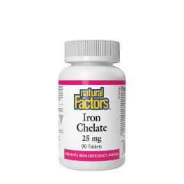 Natural Factors Iron Chelate 25 mg (90 Comprimate)
