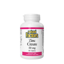 Natural Factors Zinc Citrate 50 mg (90 Comprimate)