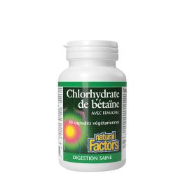   Natural Factors Betaine Hydrochloride with Fenugreek (90 Capsule)