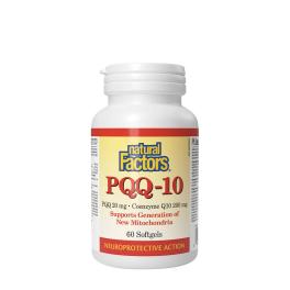   Natural Factors PQQ-10 PQQ 20 mg - Coenzyme Q10 200 mg (60 Capsule moi)