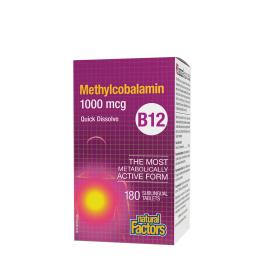   Natural Factors B12 Methylcobalamin 1000 mcg (180 Comprimate)