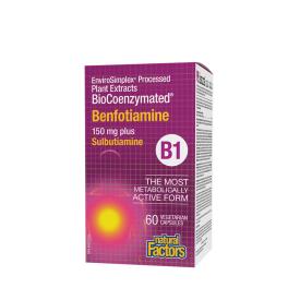   Natural Factors BioCoenzymated Benfotiamine • B1 plus Sulbutiamine (60 Capsule)