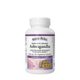   Natural Factors Ashwagandha 600 mg, Stress-Relax (30 Capsule)