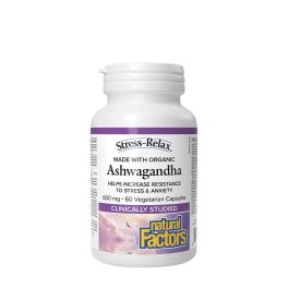   Natural Factors Ashwagandha 600 mg, Stress-Relax (60 Capsule)