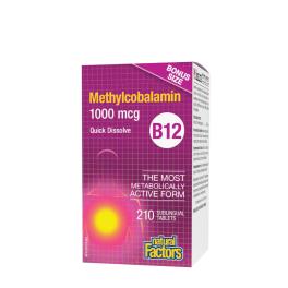 Natural Factors B12 Methylcobalamin 1,000 mcg (210 tabletă)