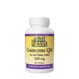 Natural Factors Coenzyme Q10 100 % Natural  (60 Capsule moi)