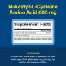 Natural Factors N-Acetyl-L-Cysteine Amino Acid (NAC) 600 mg (60 Capsule Vegetale)