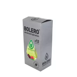 Bolero Iced Green Tea Mix (12 x 3 g, Zmeură și Rodie)