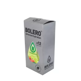 Bolero Iced Green Tea Mix (12 x 3 g, Pepene Roșu)