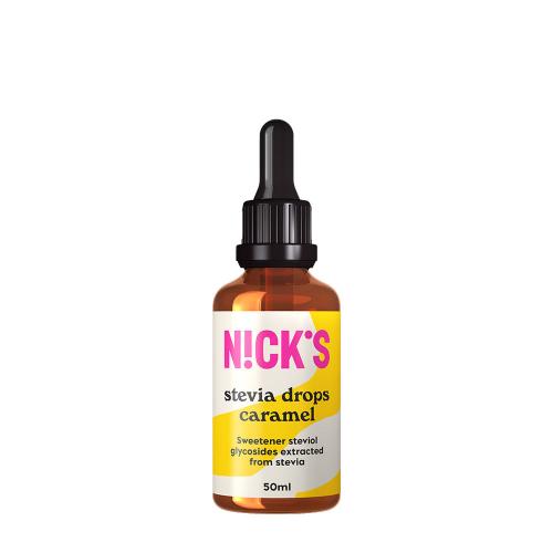 Nick's Stevia Drops  (50 ml, Caramelă)