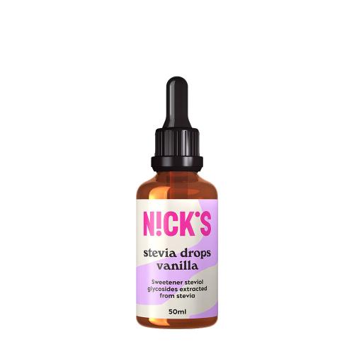 Nick's Stevia Drops  (50 ml, Vanilie)
