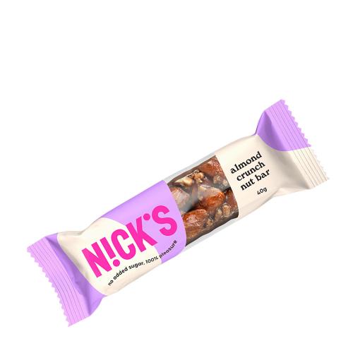 Nick's Baton crocant cu migdale și nuci (40 g)