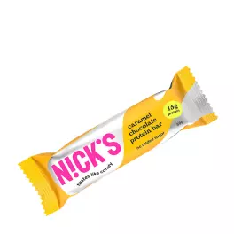 Nick's Baton proteic cu caramel și ciocolată (50 g)