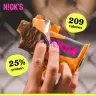 Nick's Napolitană proteică cu aromă de portocală (40 g)