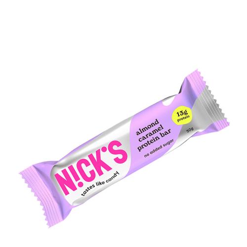 Nick's Baton proteic cu migdale și caramel (50 g)