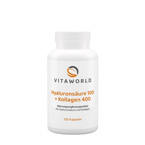 Vitaworld Hyaluronic Acid 100 + Collagen 400 (120 Capsule)