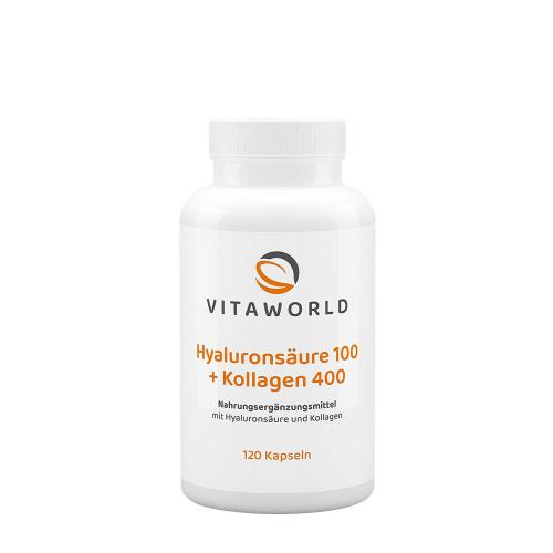 Vitaworld Hyaluronic Acid 100 + Collagen 400 (120 Capsule)