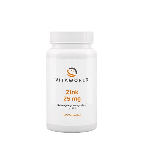 Vitaworld Zinc 25 mg (365 comprimate)