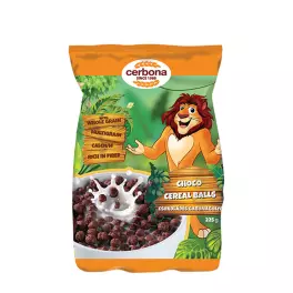 Cerbona Bile din cereale cu ciocolată cu calciu (225 g)