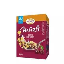 Cerbona Musli cu vișine (200 g)