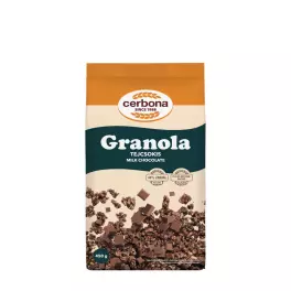 Cerbona Granola de biscuiți cu ciocolată cu lapte (450 g)