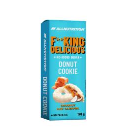   ALLNUTRITION Fitking Delicious Donut Cookie (128 g, Nucă de cocos și caramel)