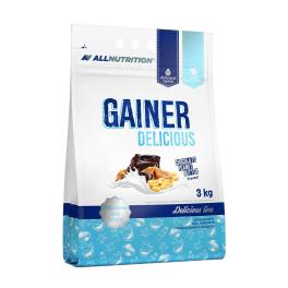   ALLNUTRITION Gainer Delicious (3000 g, Unt de Arahide cu Ciocolată)