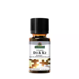 Nature's Answer Vitamin D3 and K2 Liquid (0.5 fl. oz.)