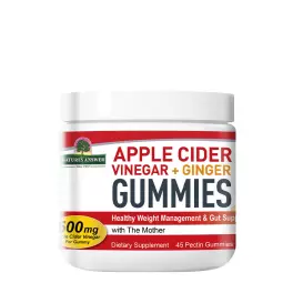   Nature's Answer Apple Cider Vinegar & Ginger Gummies (45 Jeleuri)