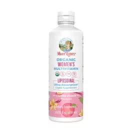   MaryRuth's Women's Organic Multivitamin Liposomal (15.22 fl. oz., Vanilie – Piersică)