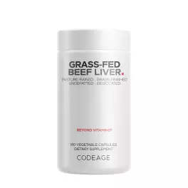 Codeage Grass Fed Beef Liver (180 Capsule Vegetale)
