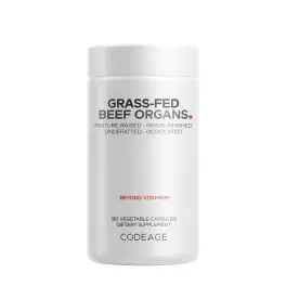 Codeage Grass Fed Beef Organs (180 Capsule Vegetale)
