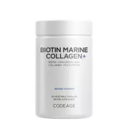 Codeage Biotin Marine Collagen  (120 Capsule Vegetale)
