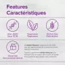Webber Naturals Vitamin C+D3 500 mg/500 IU (200 Comprimate masticabile, Portocale)