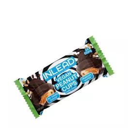   INLEAD Nutrition Peanut Cups (50 g, Vegan Ciocolată Neagră)