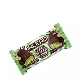   INLEAD Nutrition Wafer Cups (50 g, Vegan Pistachio Dark Choc)