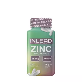 INLEAD Nutrition Zinc Bisglycinate (120 Veg Capsules)