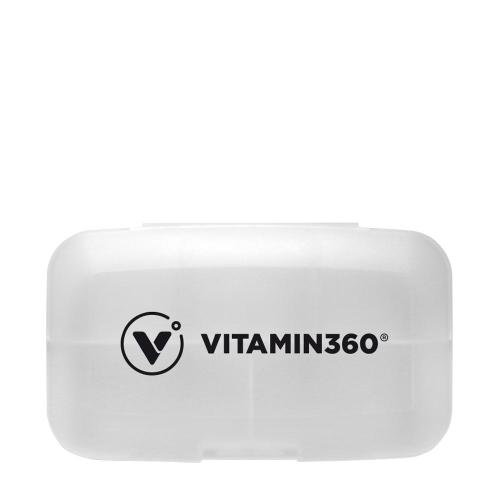 Vitamin360 Pill Box With 5 Compartments (Alb)