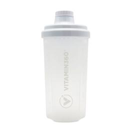 Vitamin360 Transparent Shaker (500 ml, Alb)