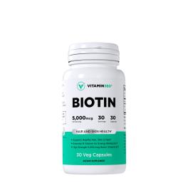 Vitamin360 Biotin 5,000 mcg (30 Capsule Vegetale)