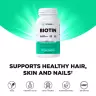 Vitamin360 Biotin 5,000 mcg (60 Capsule Vegetale)